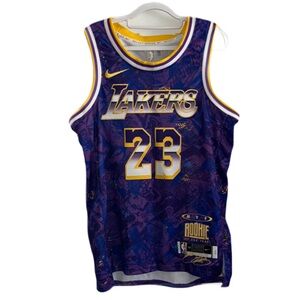 Nike Dri-Fit Lakers LeBron James Jersey Size L
